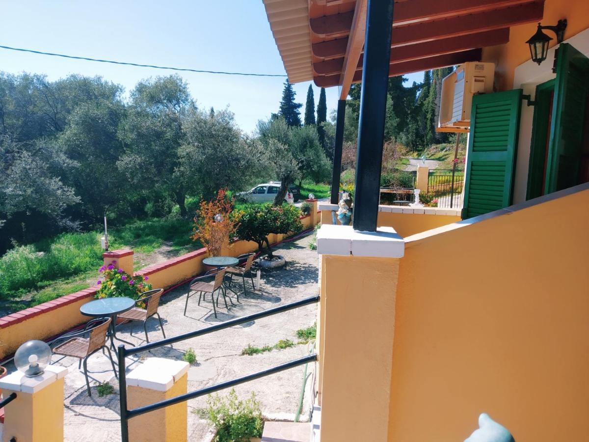 Vassilis Apartments Paleokastritsa Bagian luar foto