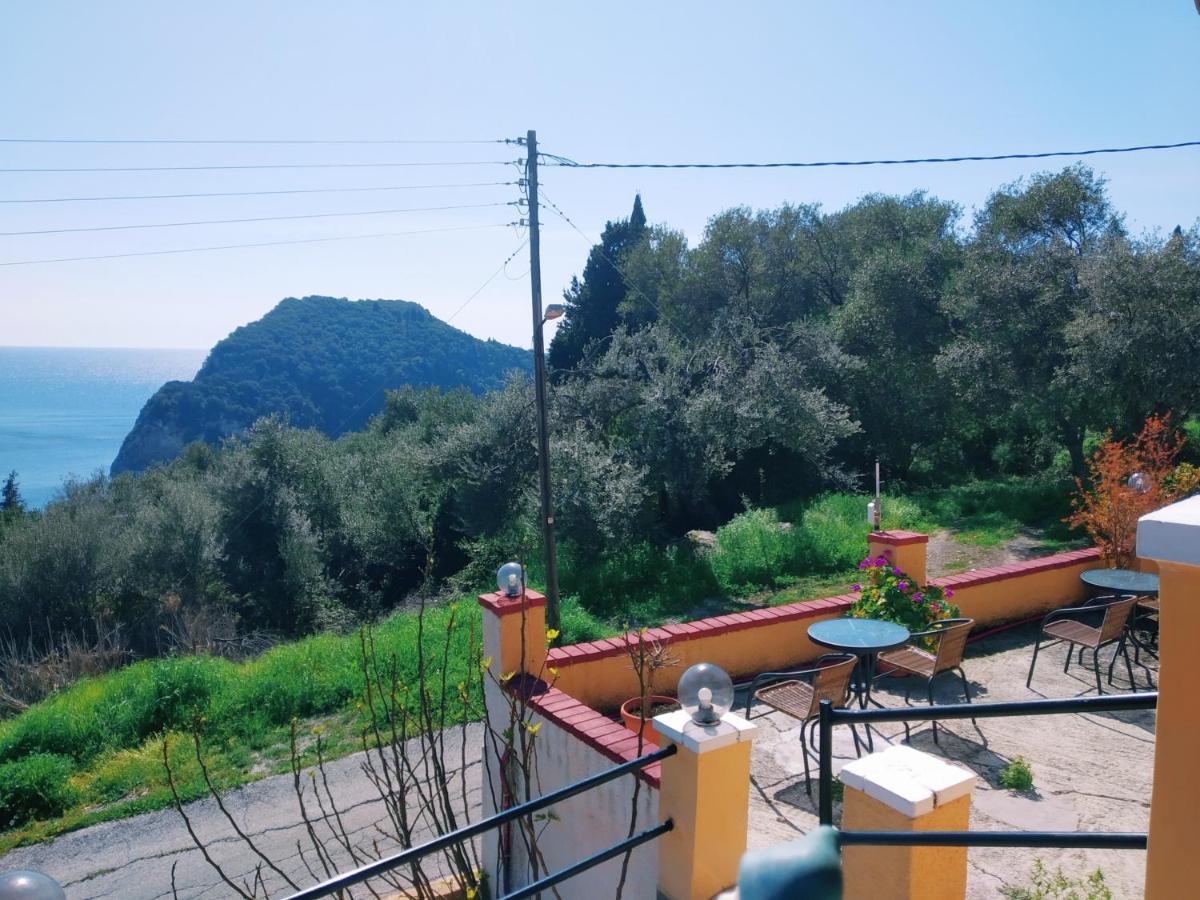 Vassilis Apartments Paleokastritsa Bagian luar foto