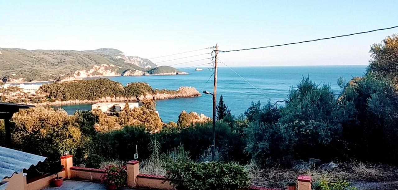 Vassilis Apartments Paleokastritsa Bagian luar foto