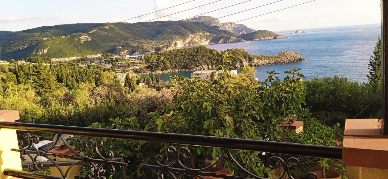 Vassilis Apartments Paleokastritsa Bagian luar foto