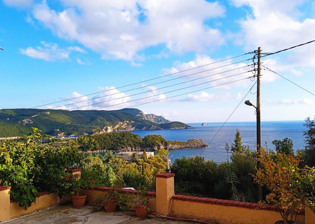 Vassilis Apartments Paleokastritsa Bagian luar foto