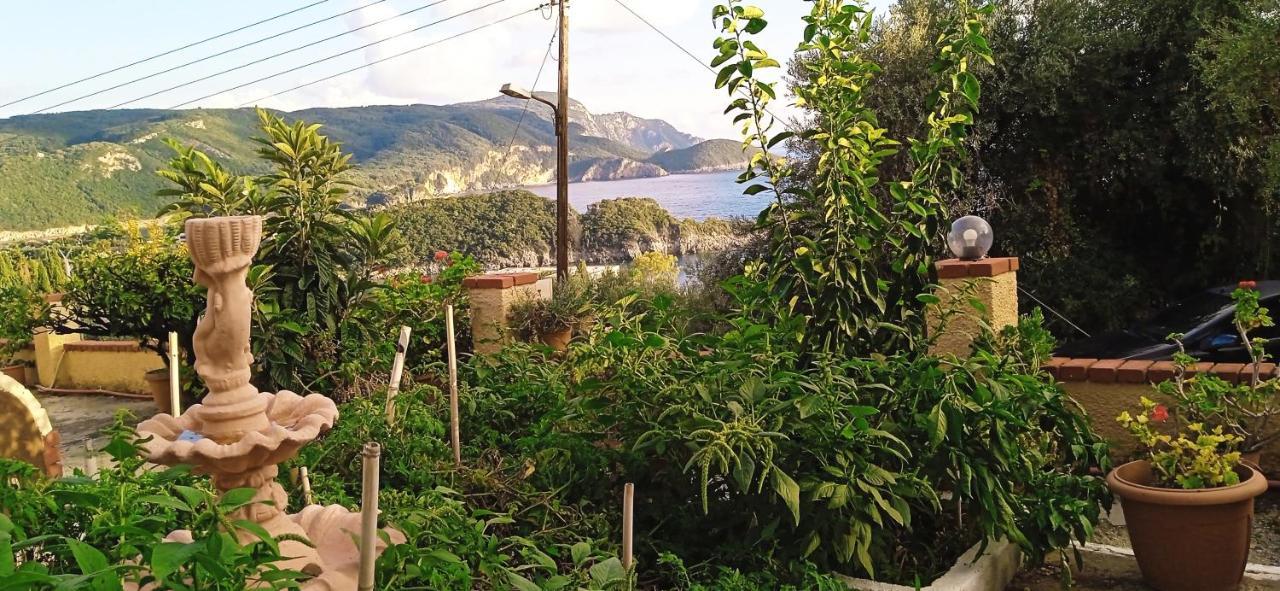 Vassilis Apartments Paleokastritsa Bagian luar foto