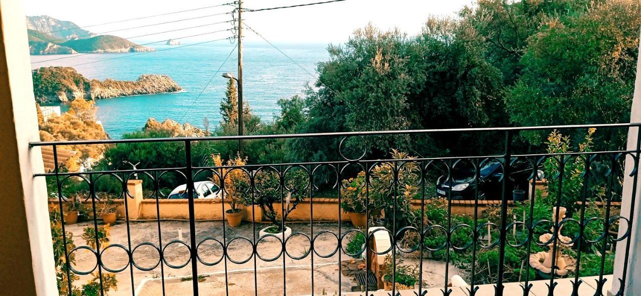 Vassilis Apartments Paleokastritsa Bagian luar foto