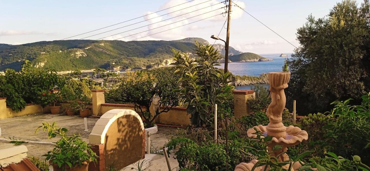 Vassilis Apartments Paleokastritsa Bagian luar foto