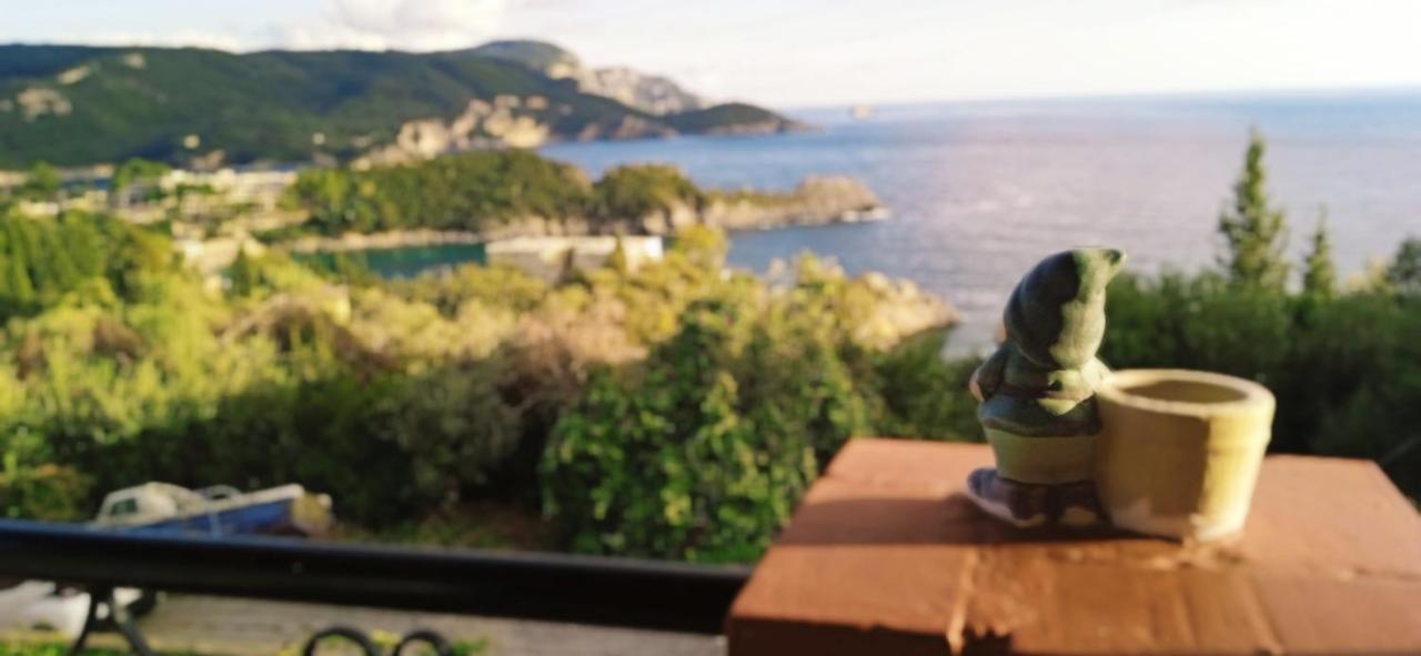 Vassilis Apartments Paleokastritsa Bagian luar foto