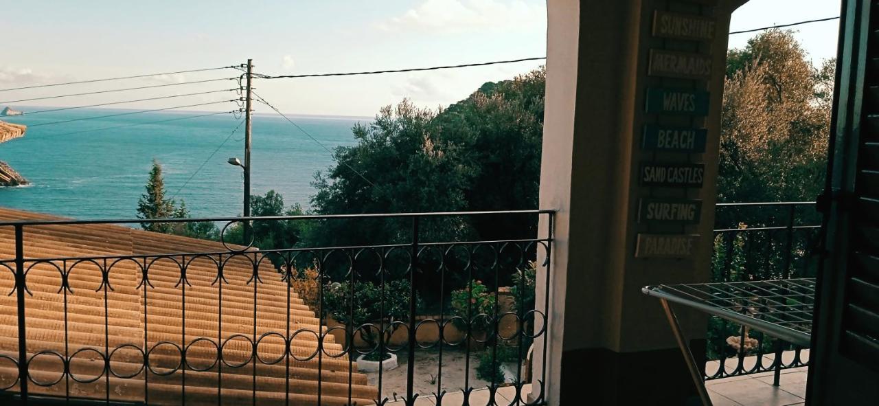 Vassilis Apartments Paleokastritsa Bagian luar foto
