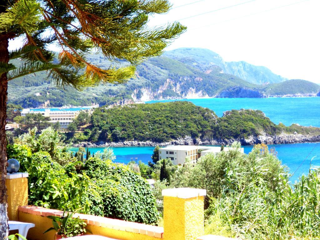Vassilis Apartments Paleokastritsa Bagian luar foto