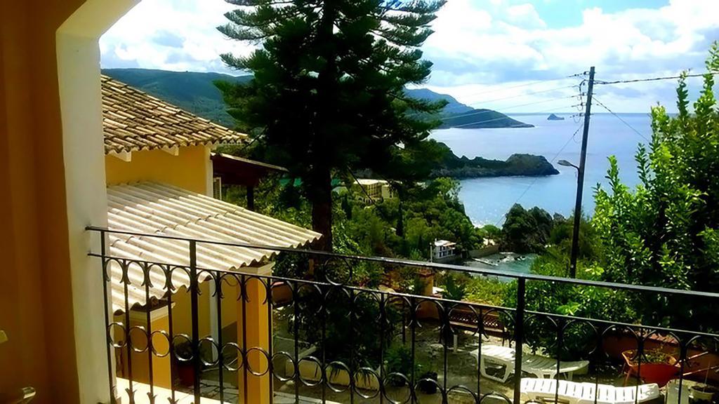 Vassilis Apartments Paleokastritsa Bagian luar foto